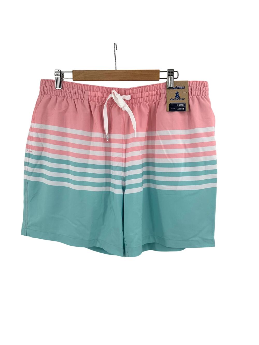 Chubbies The On The Horizons 5.5 Classic Swim Trunk Size XXL